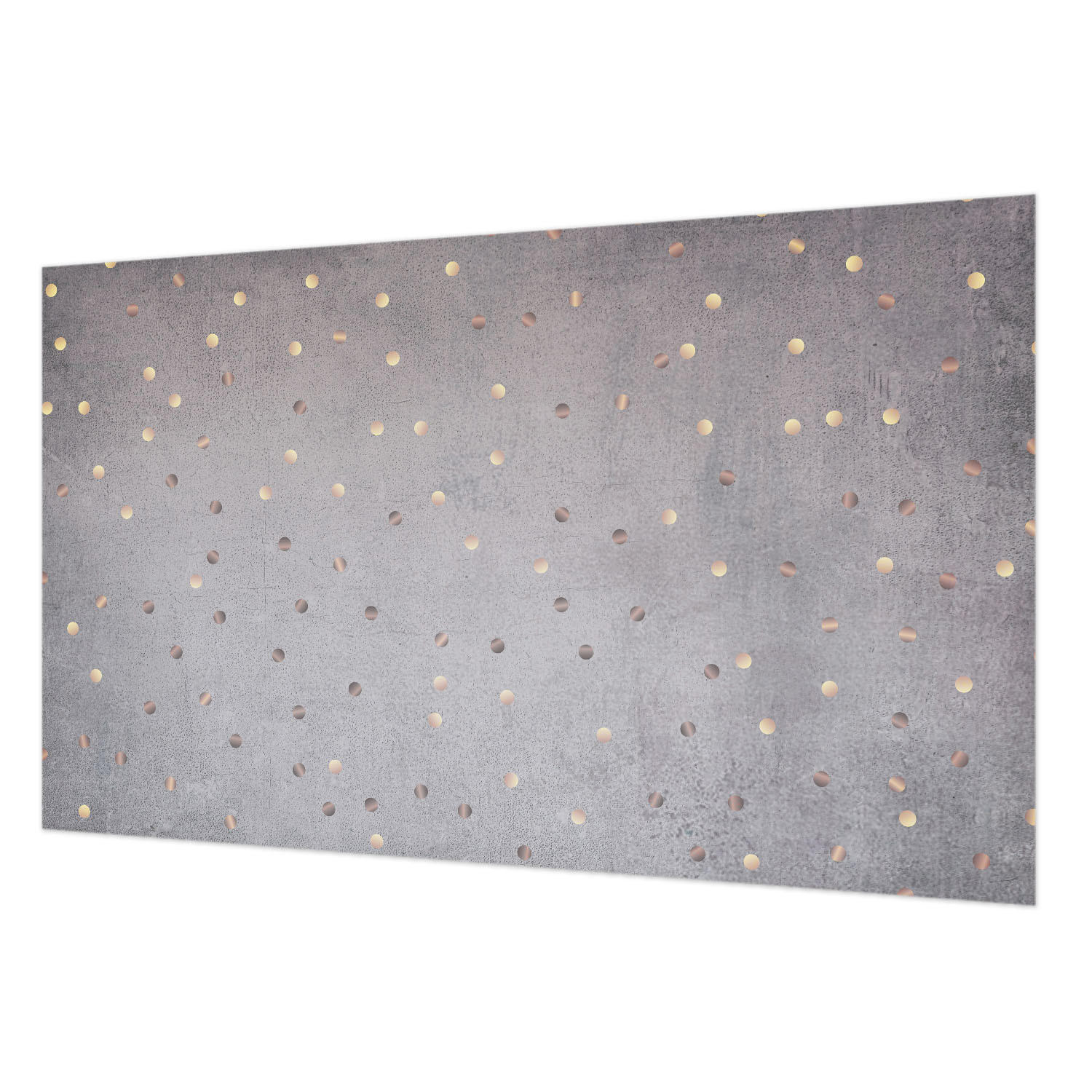 FOTOTAPETE 416x254 cm - Symmetrische Punkte - Grau, Textil (416/254cm) - Wallfluent