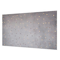FOTOTAPETE 416x254 cm - Symmetrische Punkte - Grau, Textil (416/254cm) - Wallfluent