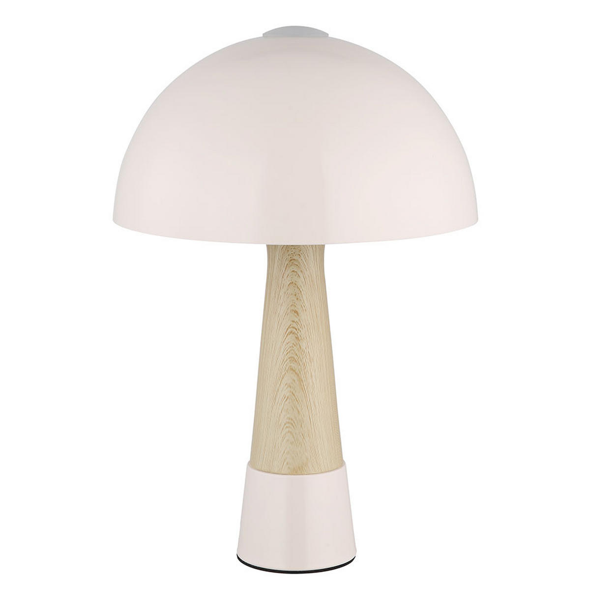 TISCHLEUCHTE Paulin Holzoptik Beige - Beige, Metall (25/25/36.5cm) - Nowa