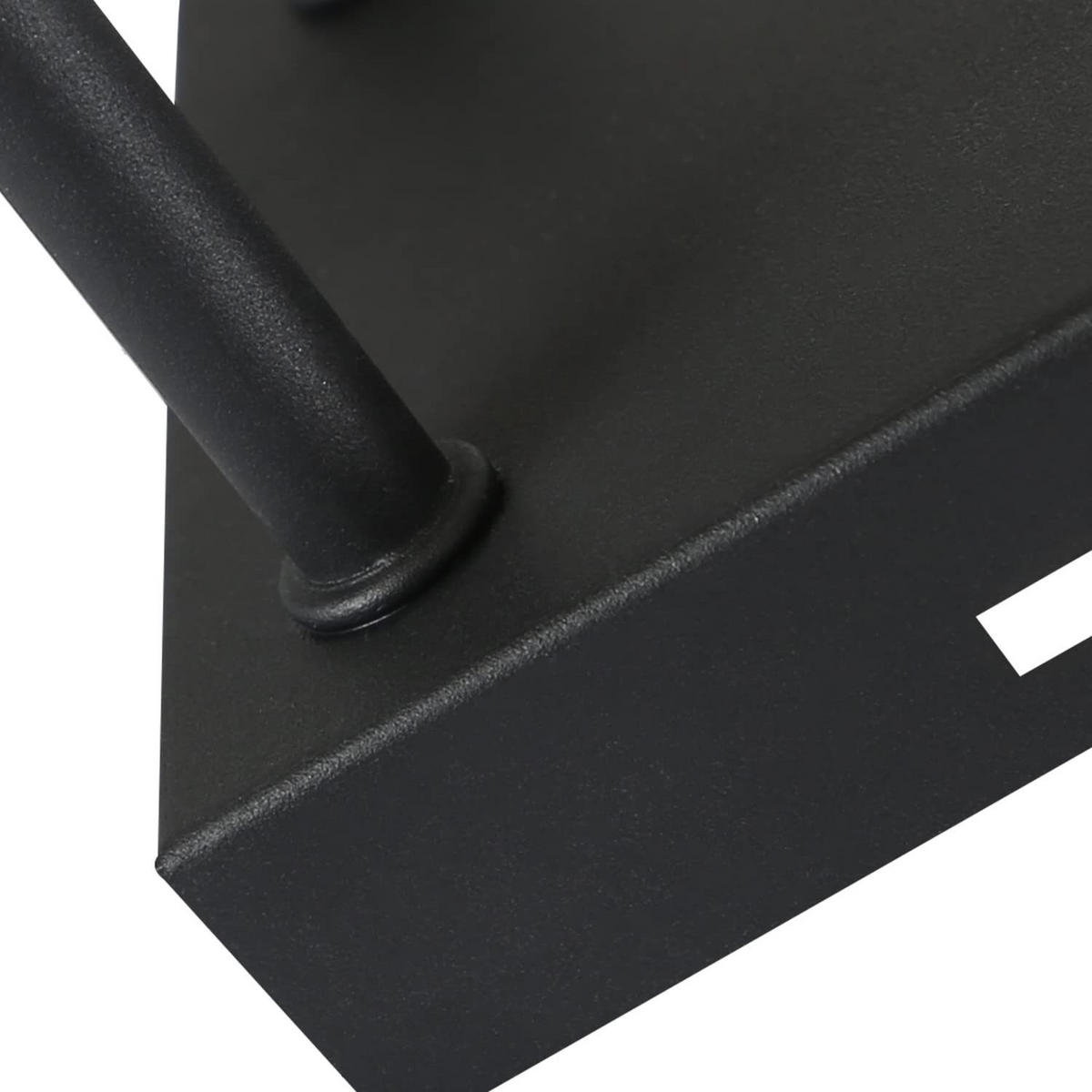 DECKENLEUCHTE Adele 8-flammig 48/48/16 cm - Schwarz, Metall (48/48/16cm) - Nettlife