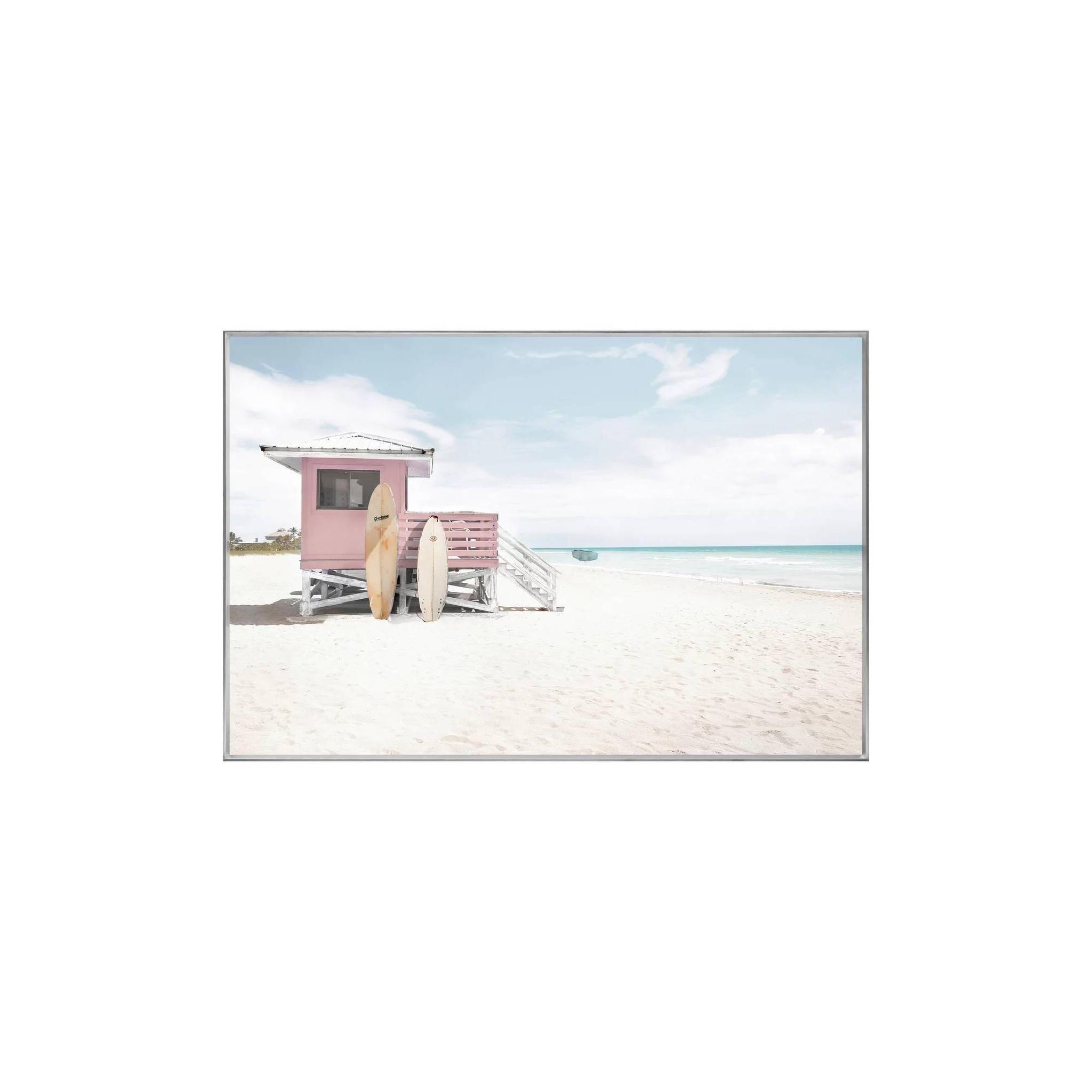 WANDPANEEL Wall Art Mehrfarbig 120/3.5/80cm - Multicolor, Glas (3.5/80/120cm) - PTMD Collection