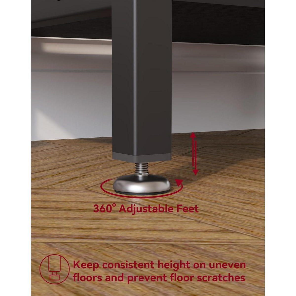 STANDREGAL Schwarz 40 x 29 x 75 cm - Schwarz, Metall (29/75/40cm)