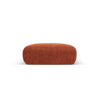 POUF Molino aus Chenille-Stoff terrakotta - Terra cotta, Textil (100/36/100cm) - Micadoni