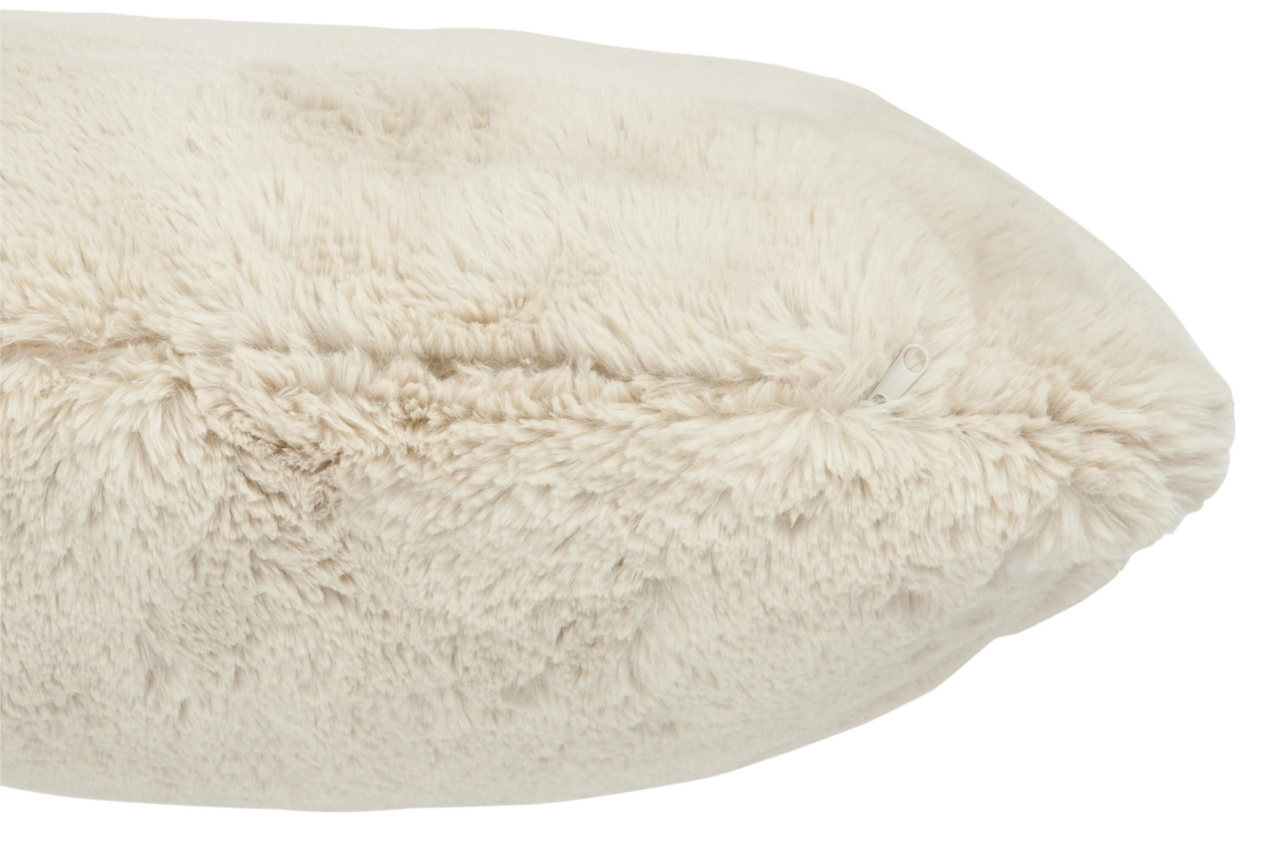 KISSEN CUTIE - Plüsch - Beige - Beige, Textil (45/45cm) - J-Line