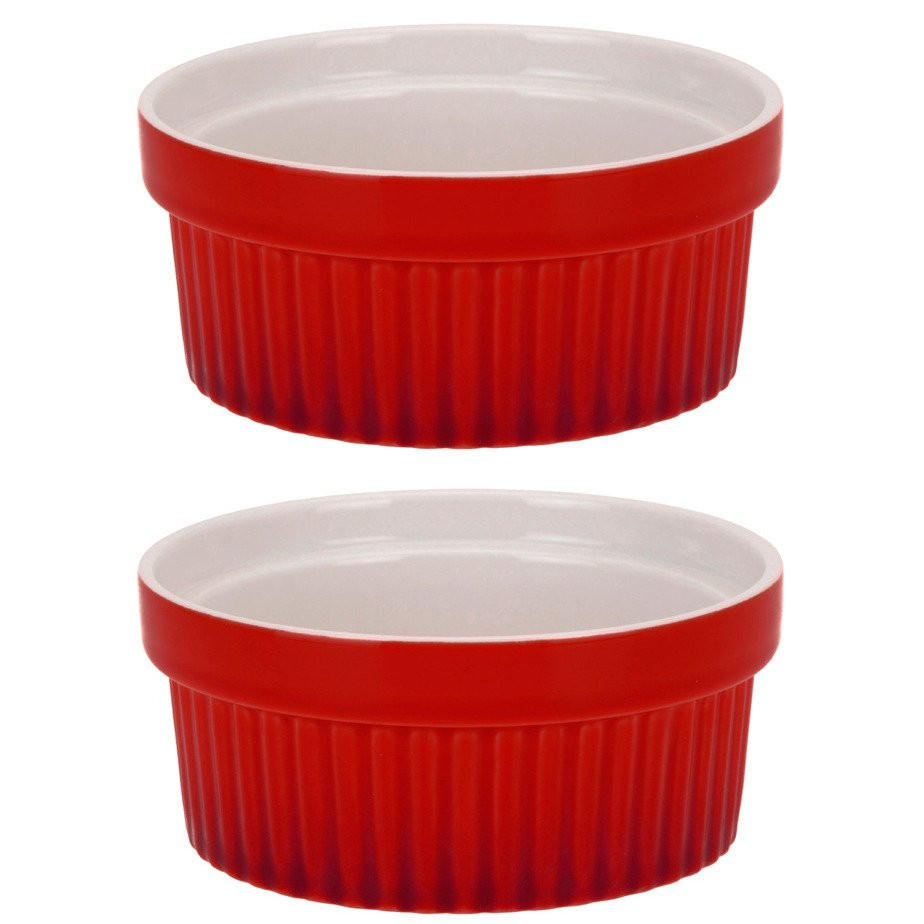 BACKFORM Basic Orange Rot 24/12/6 cm Kunststoff - Rot/Orange, Kunststoff (12/6/24cm) - Mondex