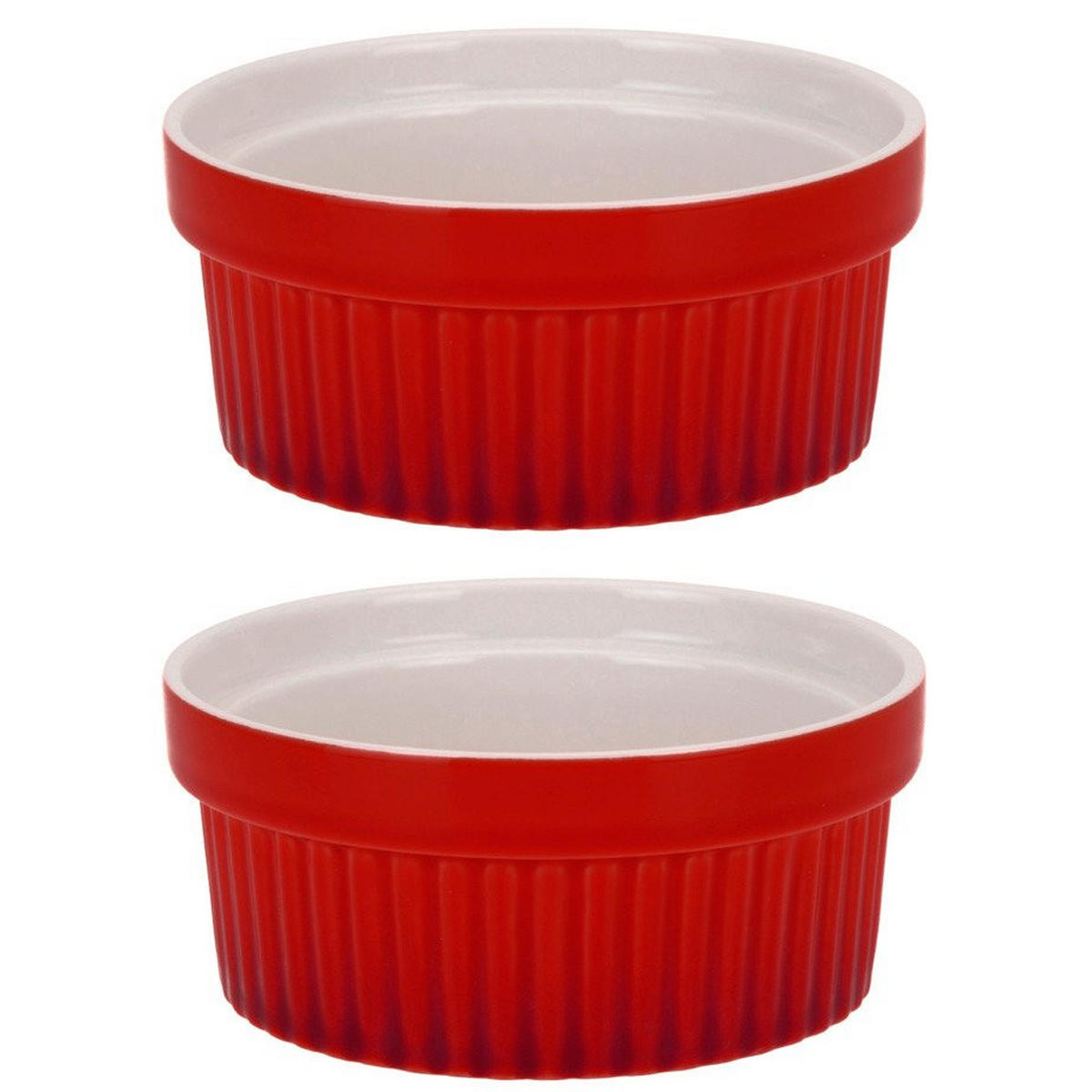 BACKFORM Basic Orange Rot 24/12/6 cm Kunststoff - Rot/Orange, Kunststoff (12/6/24cm) - Mondex