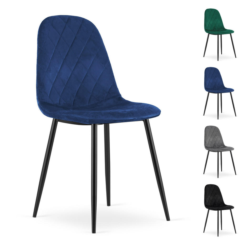 Thumbnail - Komodee Stuhl, Grün, Textil, 45x88x51 cm, Esszimmer, Stühle, Esszimmerstühle, Vierfußstühle