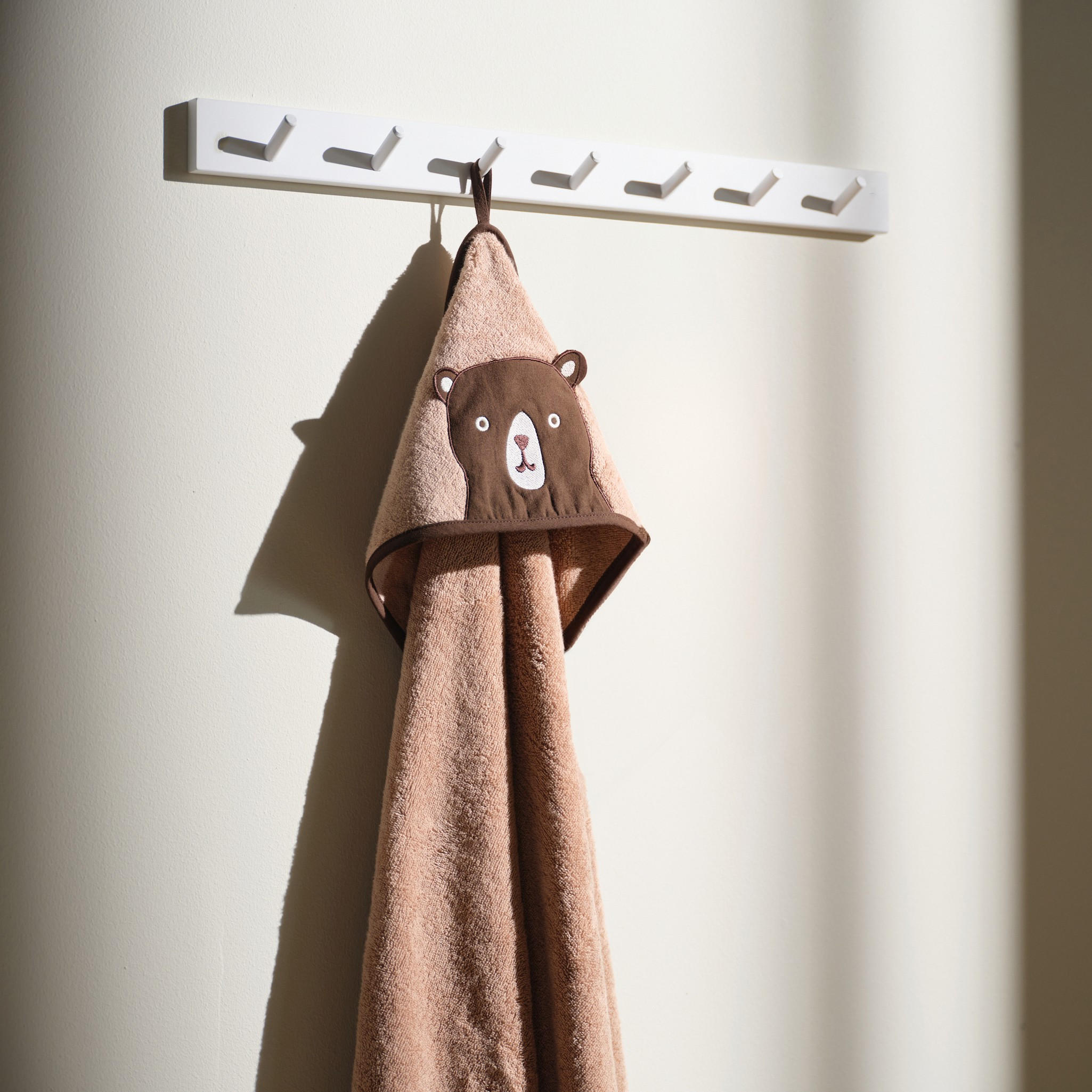 KINDERHANDTUCH Nooks - Braun, Textil (80/80cm) - home&you