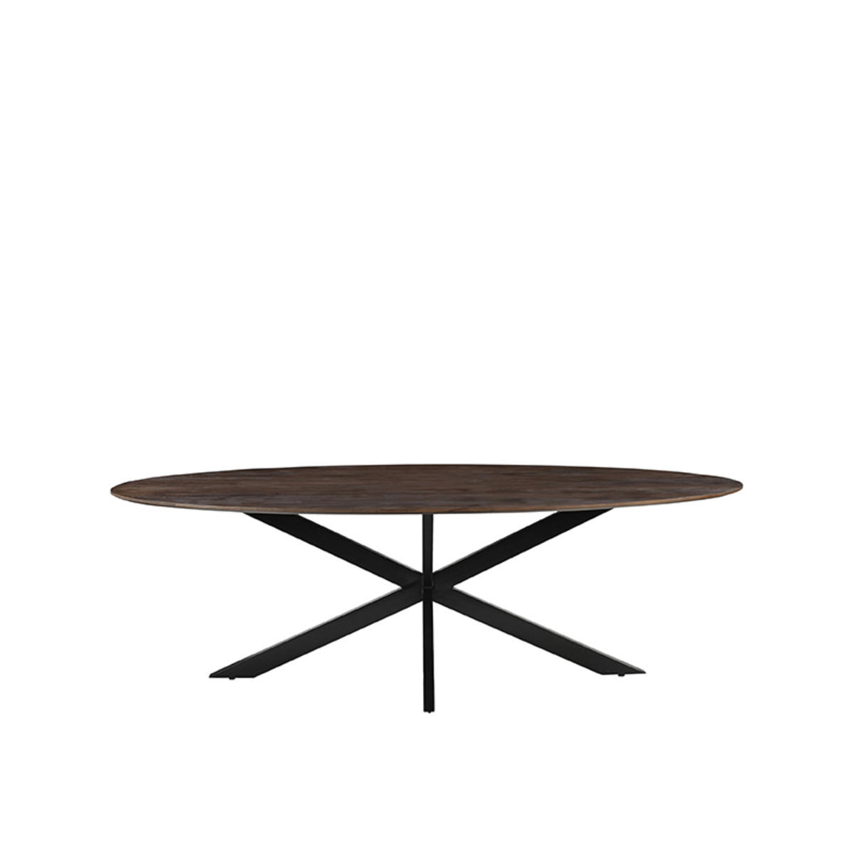 ESSTISCH James Brown 100/210/76 cm - Braun, Holz (100/210/76cm) - LABEL51