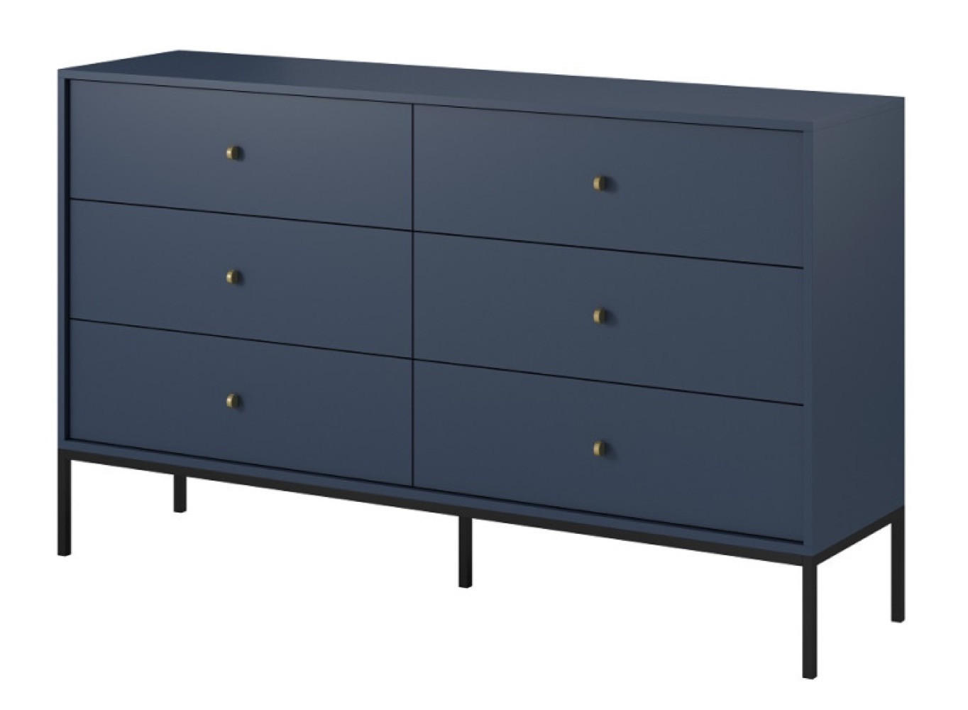 Sepro Meble Sideboard Blau 154x91x39 cm