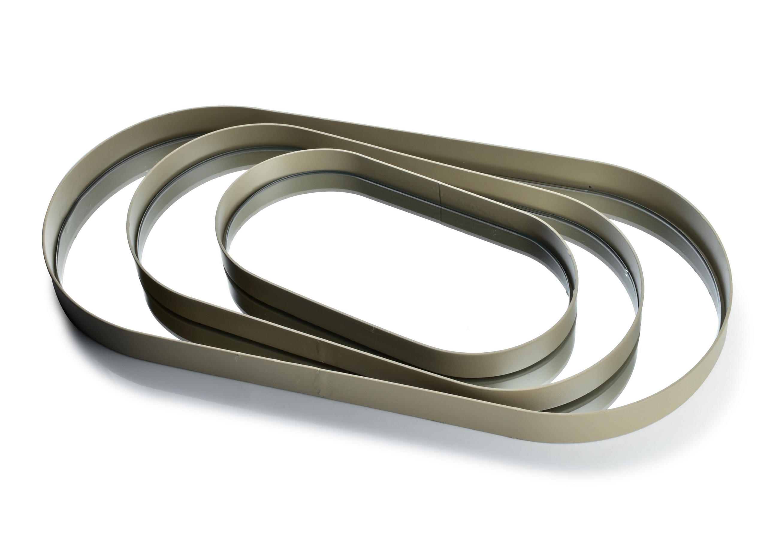 DEKOTABLETT Lucas Beige 49.5/24/3.5 cm Metall - Beige, Metall (3cm) - Mondex