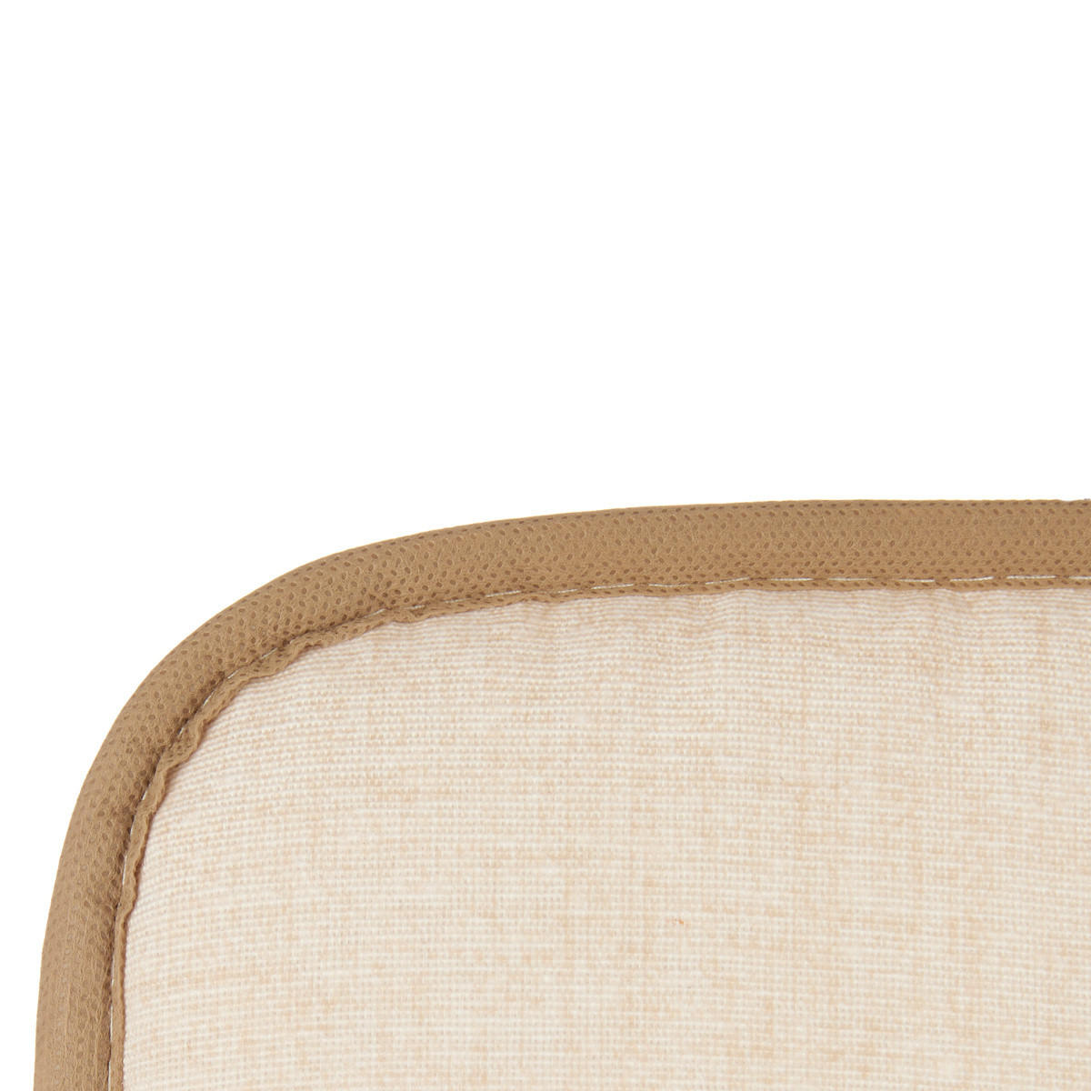 STUHLKISSEN mit Schleifen 38/38 cm - Creme, Kunststoff (38cm) - Giftdecor
