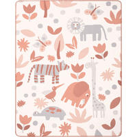 KINDERDECKE Lovely & Sweet Zoo 75 x 100cm - Multicolor, Textil (75/100cm) - Biederlack