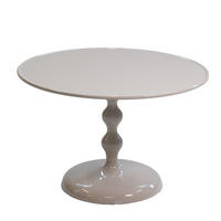 COUCHTISCH rund aus Aluminium 59cm, beige - Beige, Metall (59/59/39cm) - Giga Meubel