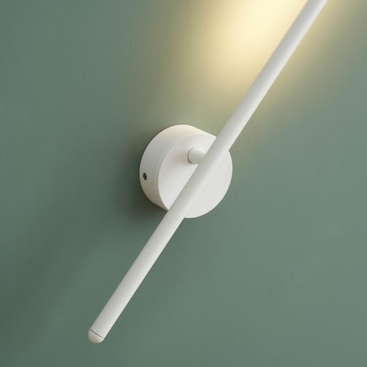 WANDLEUCHTE Mandal, Weiß, 98cm - Weiß, Metall (7/8.5/98cm) - KOSILUM