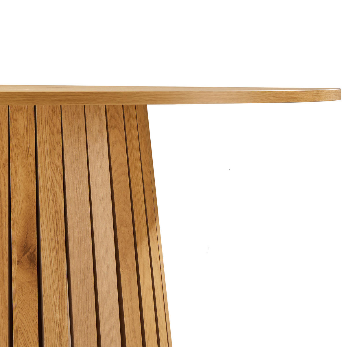 ESSZIMMERTISCH Liv Ø 110/75 cm - Braun, Holzwerkstoff (110/110/75cm) - Happy Garden