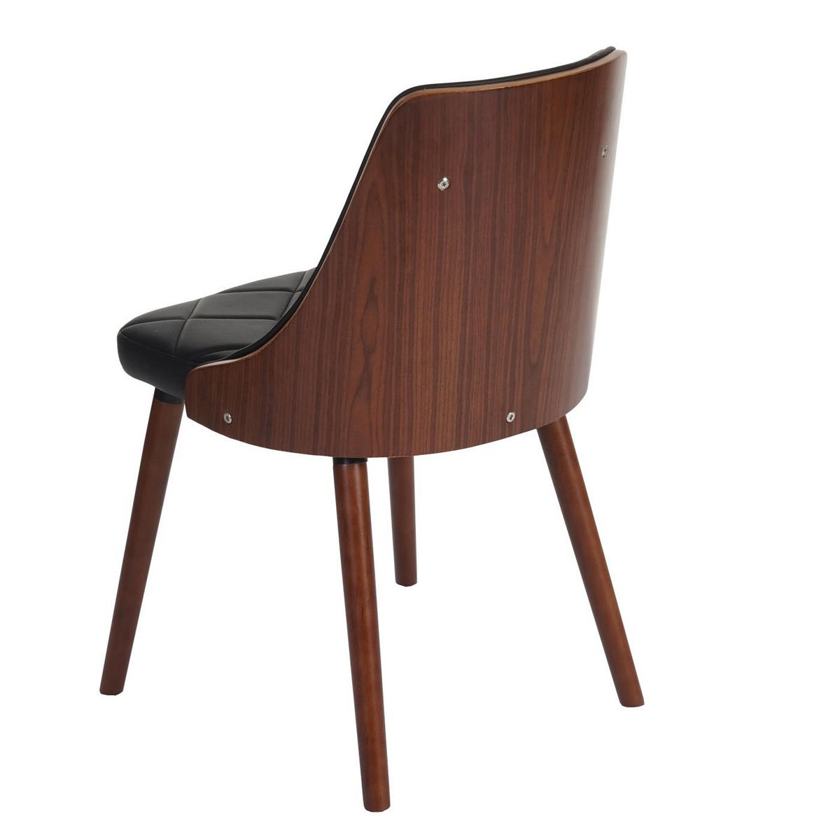 ESSZIMMERSTUHL Schwarz 6er-Set - Schwarz, Textil (50/82/53cm) - MCW