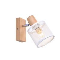 STRAHLER Gisela 1-flammig 16/10/14 cm - Weiß, Metall (16/10/14cm) - Nettlife