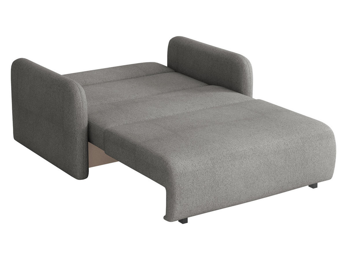 SCHLAFSOFA Viva Sun II - Creme/Schwarz, Holz/Textil (130/85/103cm) - MIRJAN24