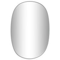 WANDSPIEGEL Silbern 50x35 cm - Silberfarben, Glas (35/50/1cm) - furnicato