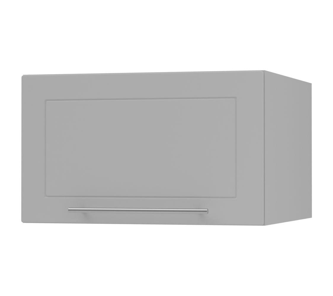 KLAPPHÄNGESCHRANK Kvantum W6B/50 Dust Grey Matt / Grau Matt 50 / 59 / 36cm - Grau, Holz/Holzwerkstoff (50/36/59cm) - Feldmann-Wohnen