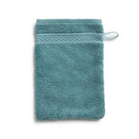 WASCHHANDSCHUH PURE LUXURY - Türkis, Textil (15/20cm) - MÖVE
