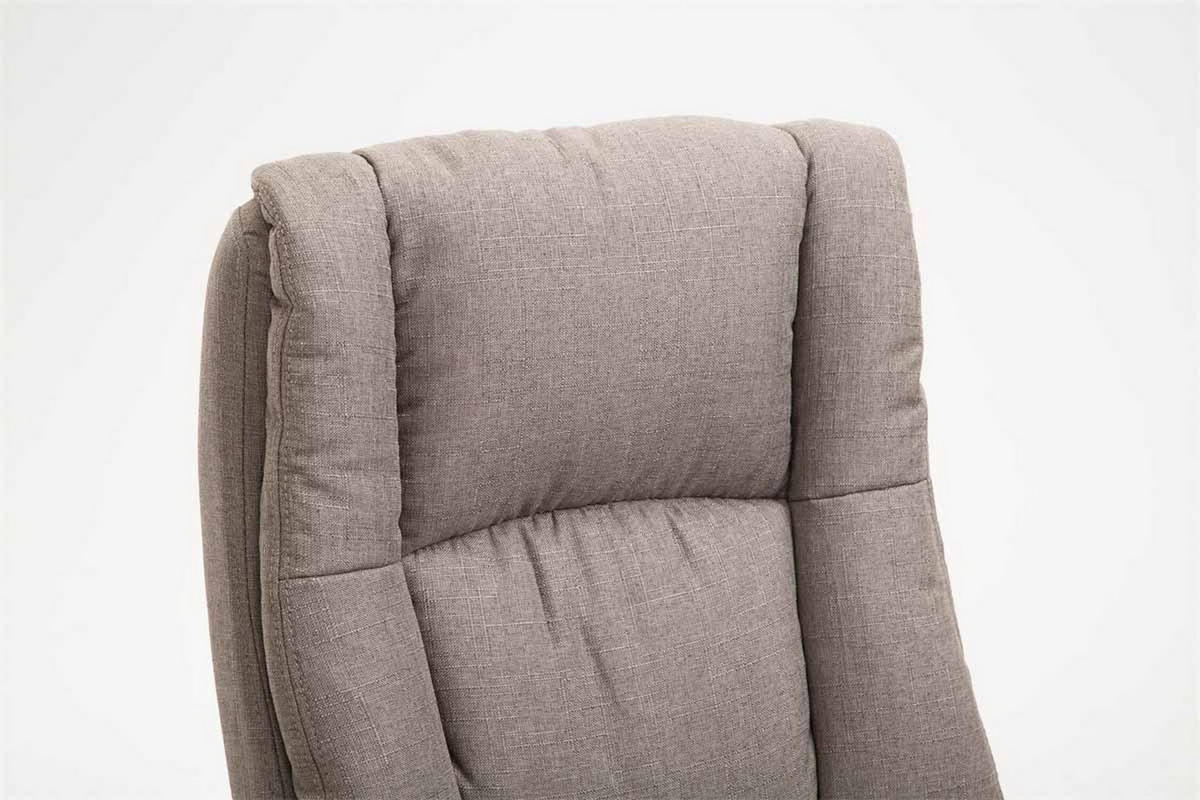 BÜROSTUHL Sportino XL, Stoff Taupe - Taupe, Kunststoff/Textil (66/116/70cm) - TPFLiving