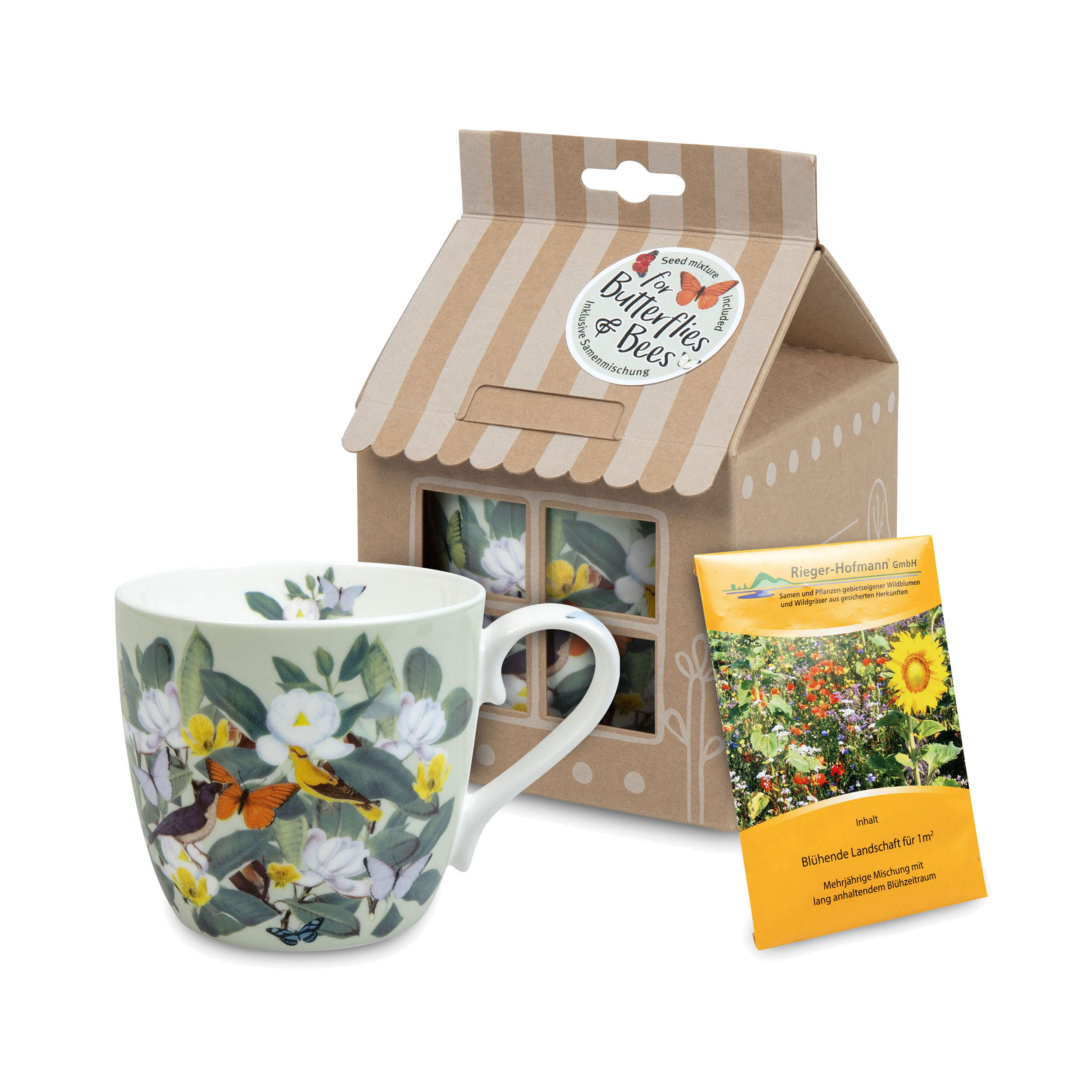 KAFFEEBECHER Magnolia Bloom - Binny Talib - Naturfarben, Keramik (0.43L) - Könitz