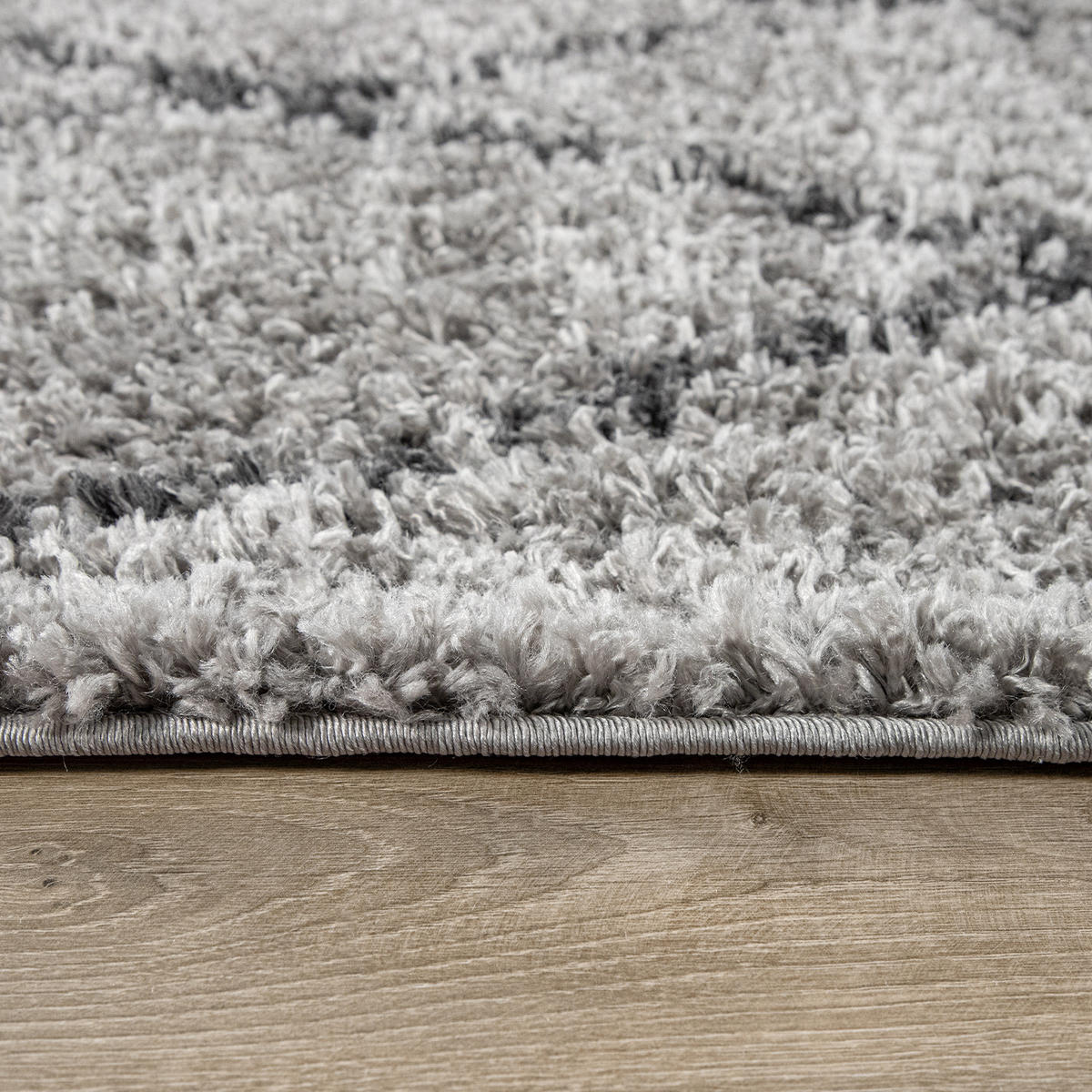 HOCHFLORTEPPICH 160/220 cm Kalmar 444 - Grau, Textil (160/220cm) - Paco Home