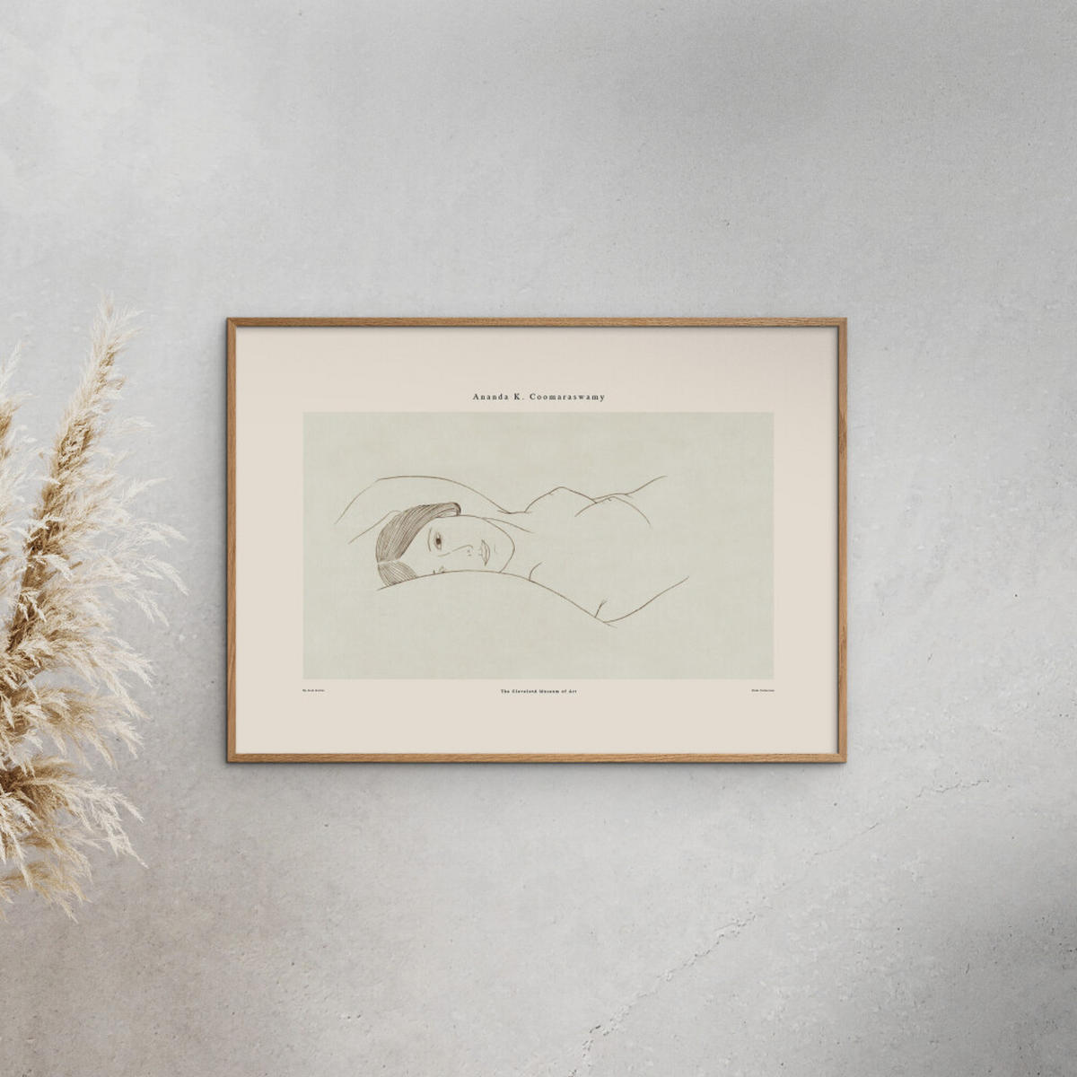 POSTER Arch Atelier - Ananda 02 - Naturfarben, Papier (70/2/100cm) - Poster&Frame