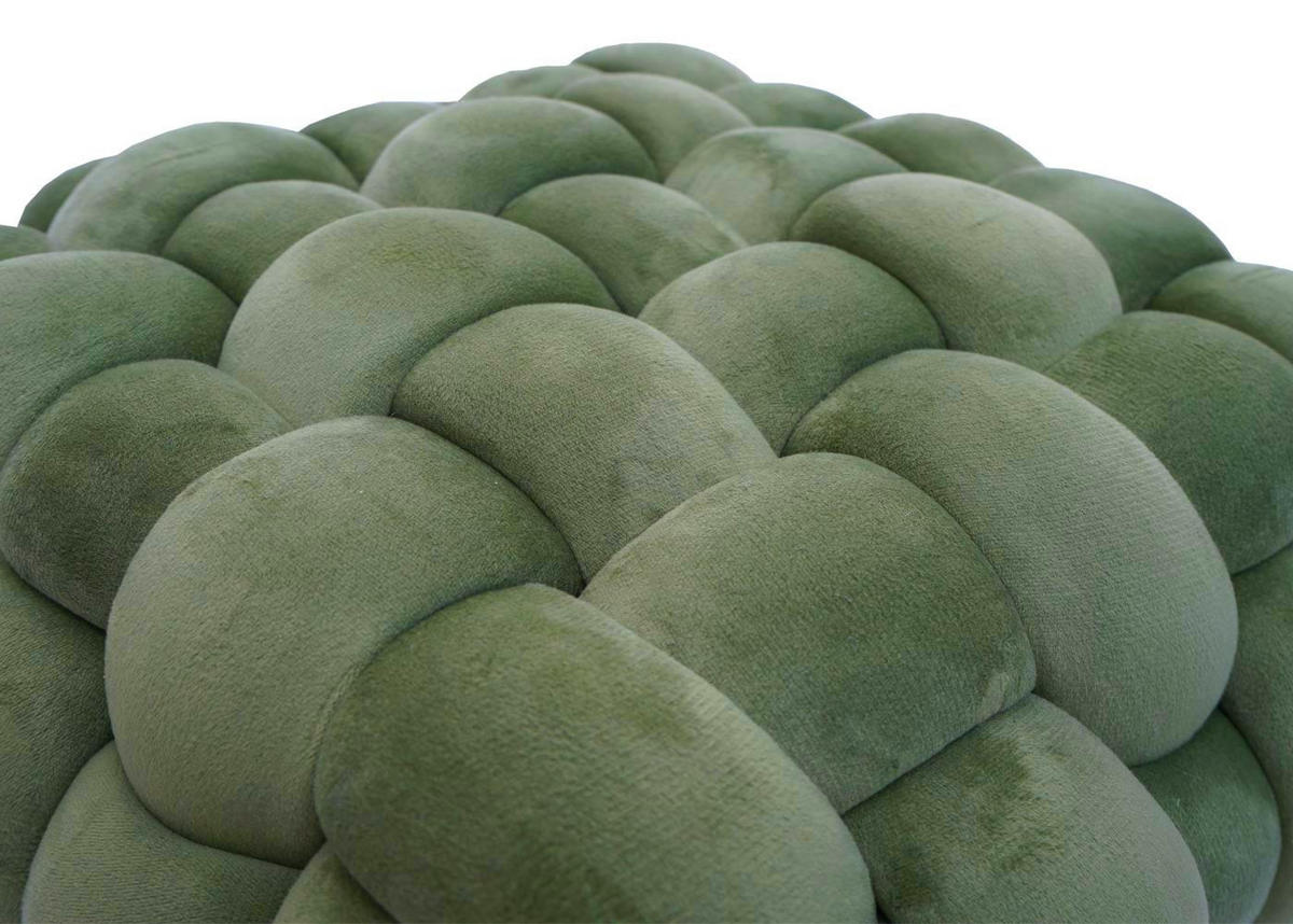 HOCKER Green - Grün, Textil (39/39/39cm) - MCW