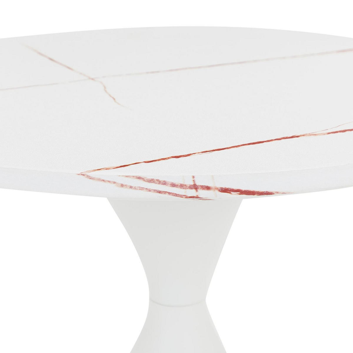 COUCHTISCH ISOMA weiß - Weiß, Holzwerkstoff (50/50/55cm) - IDIMEX