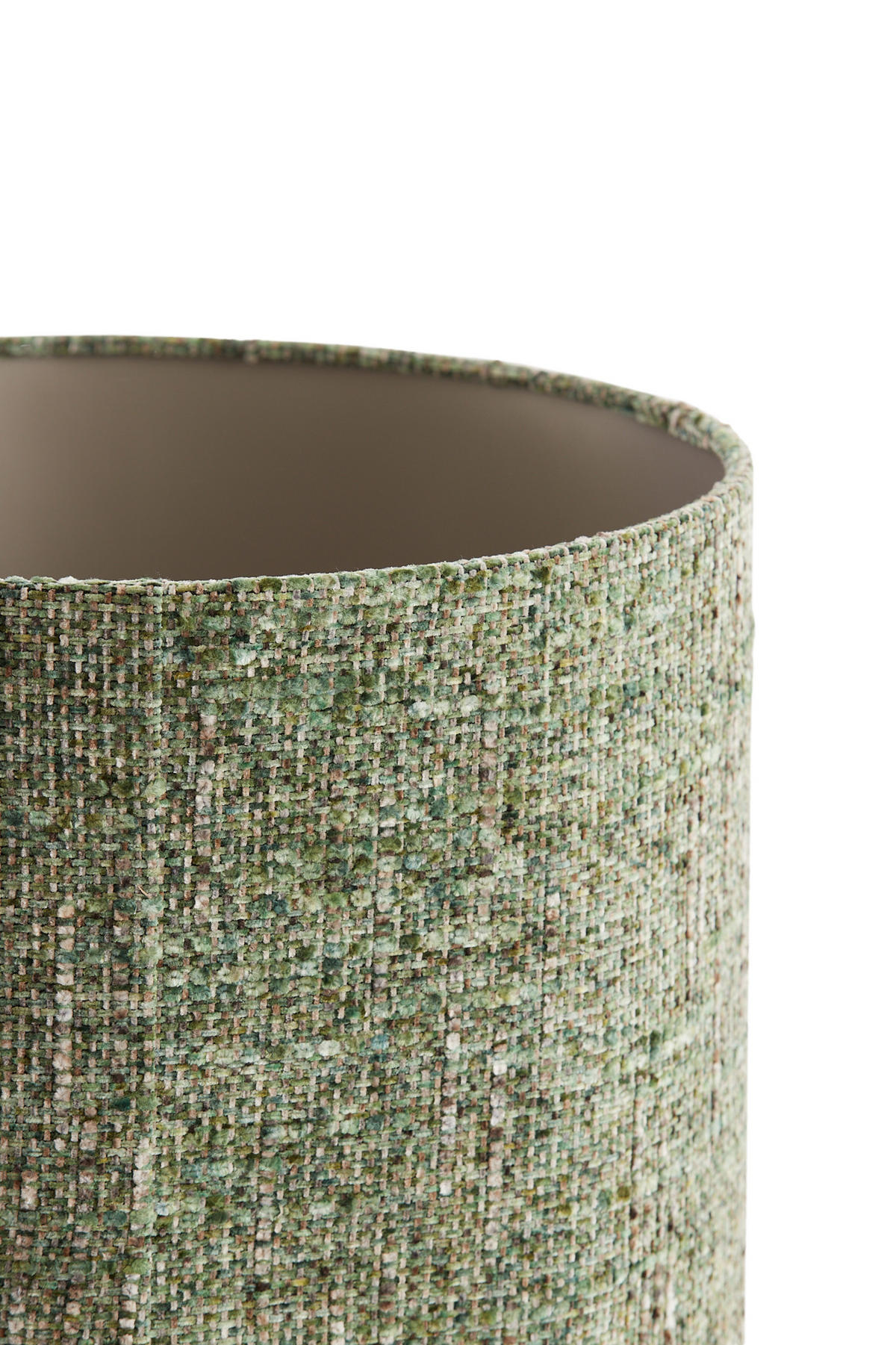 LAMPENSCHIRM Osire Grün 40/40/30 cm - Grün, Textil (40/40/30cm) - Light & Living
