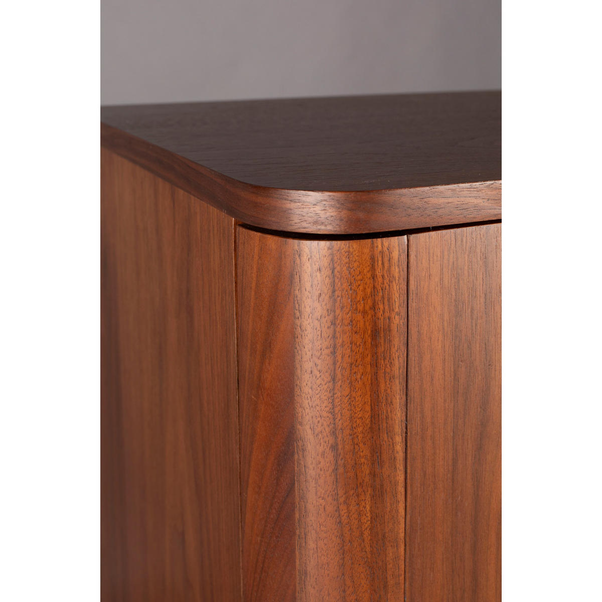 AUFBEWAHRUNGSSCHRANK Morrison Walnussfarbe - Braun, Holzwerkstoff (62/125/45cm) - Dutchbone