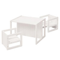 KINDERSITZGRUPPE - Weiß, Holzwerkstoff (57/30/44cm) - Roba