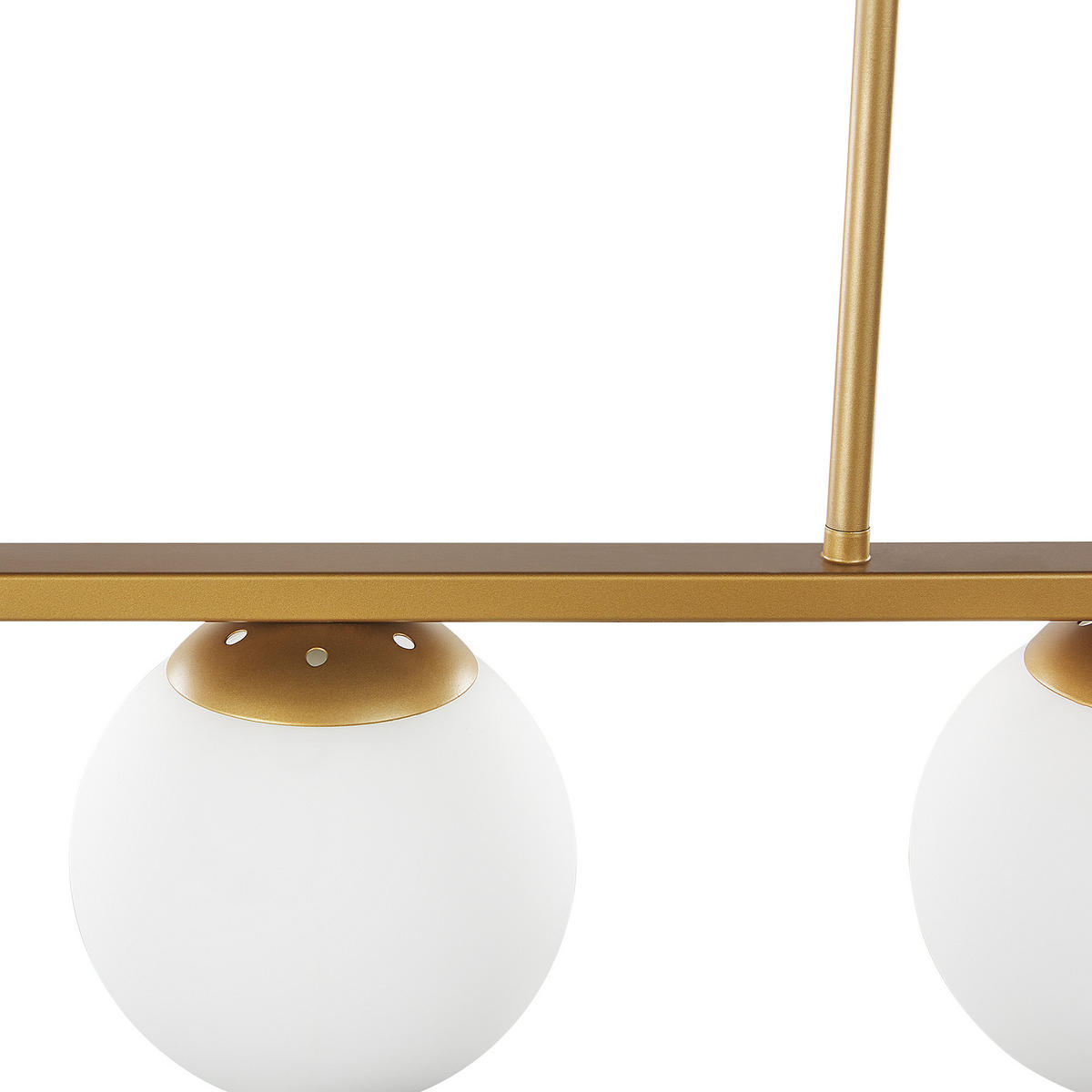 HÄNGELEUCHTE Zikuli 15/110/60 cm - Goldfarben, Metall (15/110/60cm) - Beliani