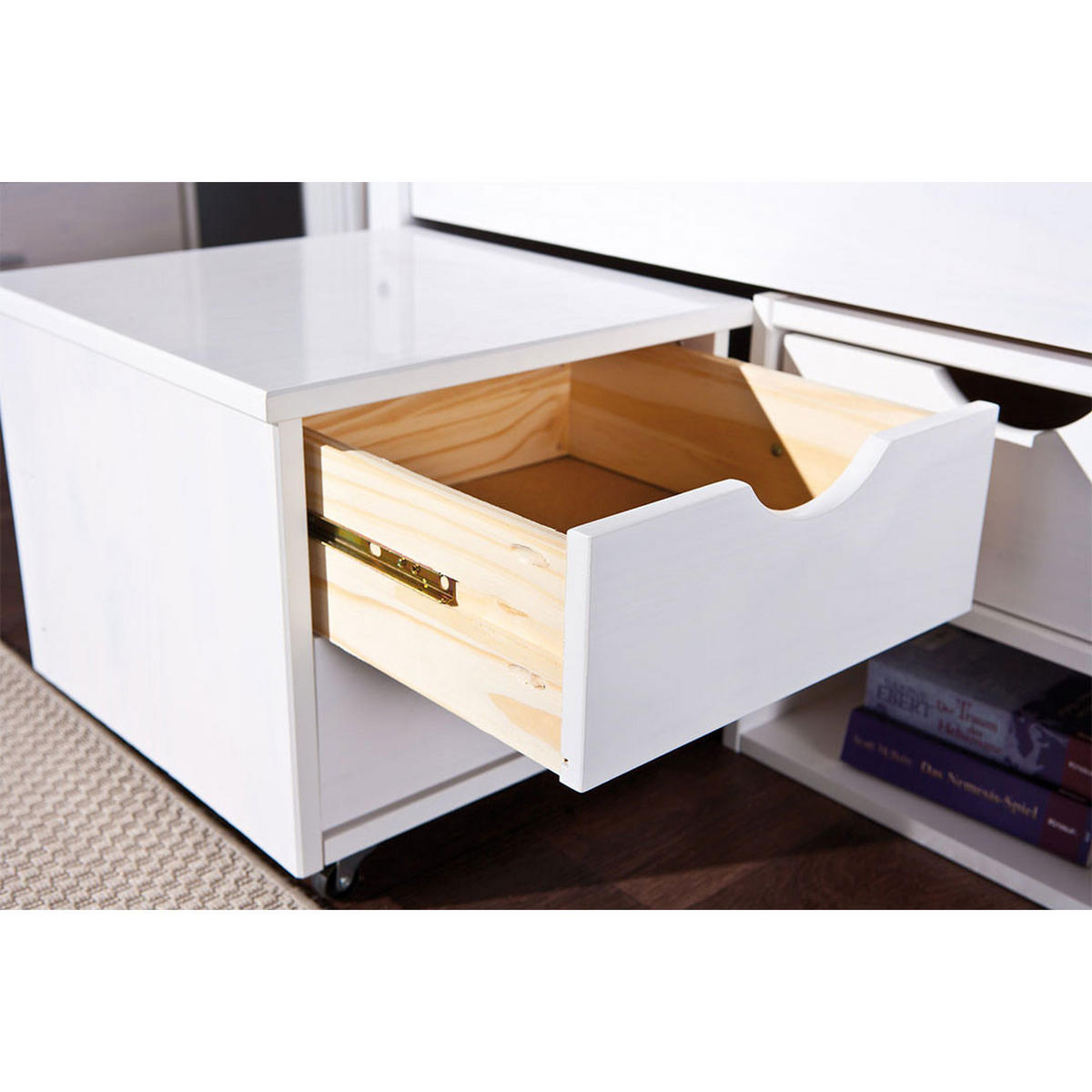 BETT Weiß - Weiß, Holz - ebuy24