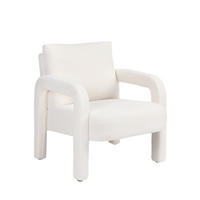 LESESESSEL Runa Beige 72 cm x 81 cm - Beige, Textil (72/81/79cm) - Klast Home