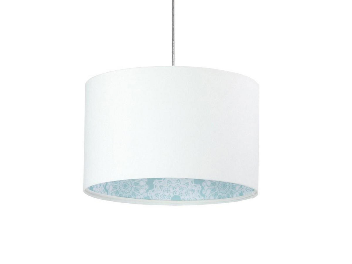 HÄNGELEUCHTE Blau 30/20 cm - Blau/Weiß, Kunststoff (30/0.45/20cm) - ONZENO