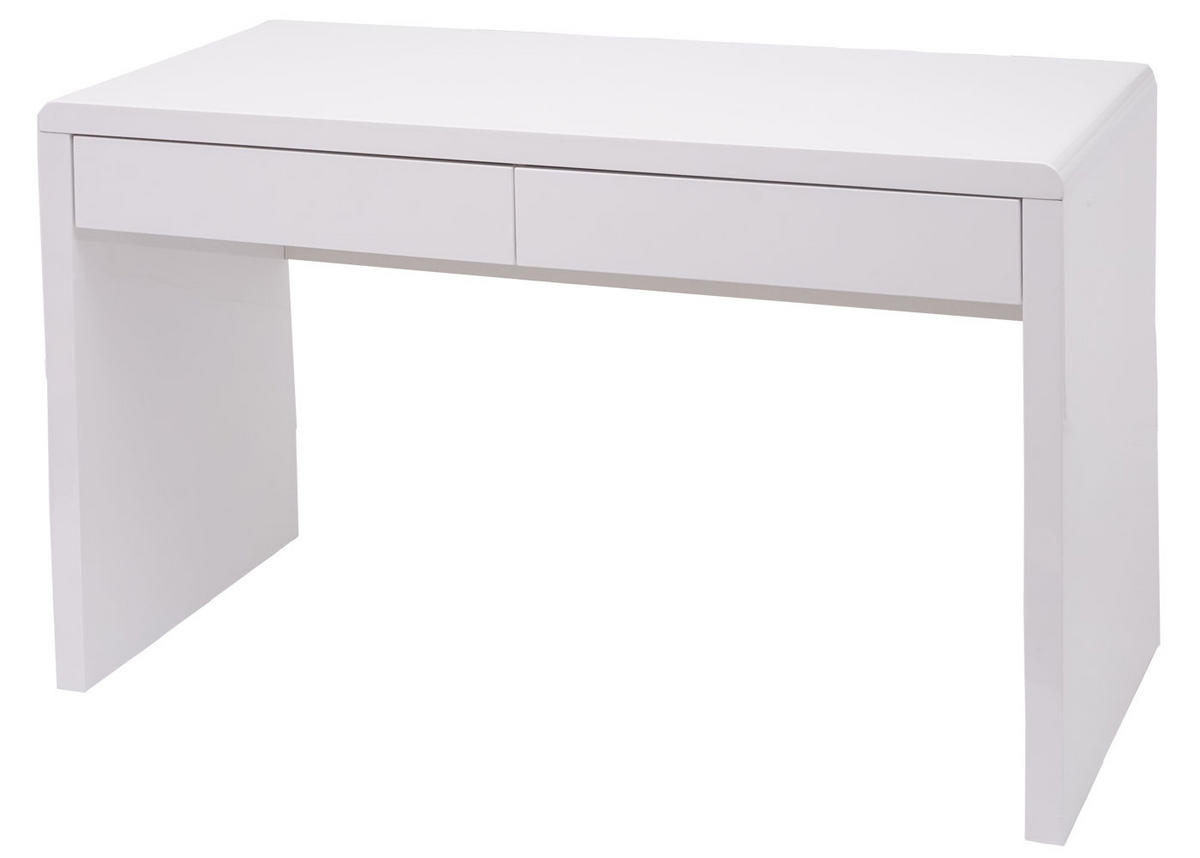 SCHREIBTISCH rechteck Weiß - Weiß, Holzwerkstoff (58/100/75cm) - MCW