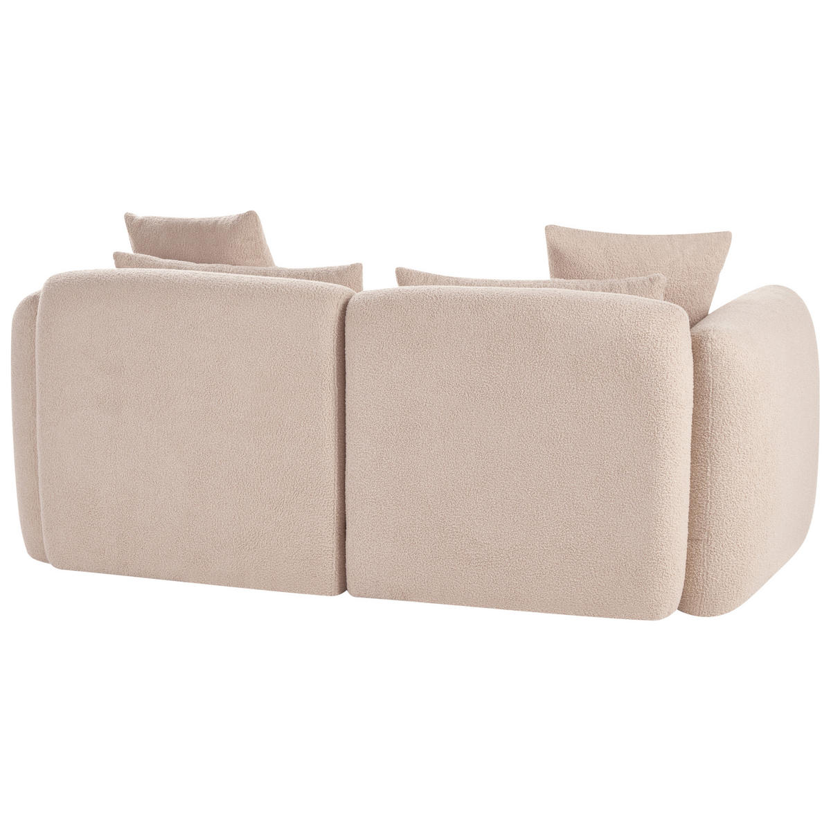 POHOVKA 3-místná Bouclé Béžová Ekenes - béžová, textil (182/72/90cm) - Beliani
