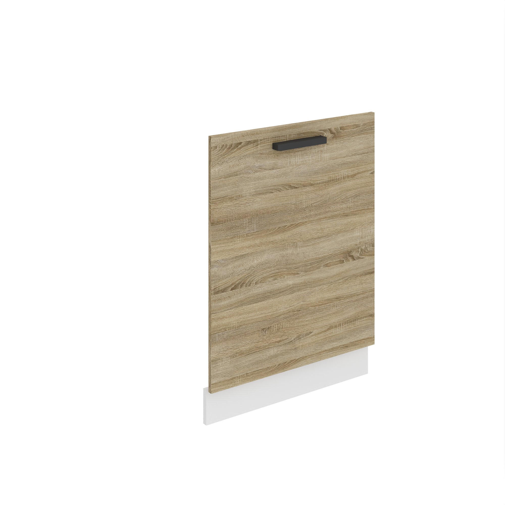 PREDNÝ panel pre umývačky riadu 60 cm, so soklom, dub Sonoma - dub San Remo, drevo (60/71.5/1.6cm) - B BELINI GROUP