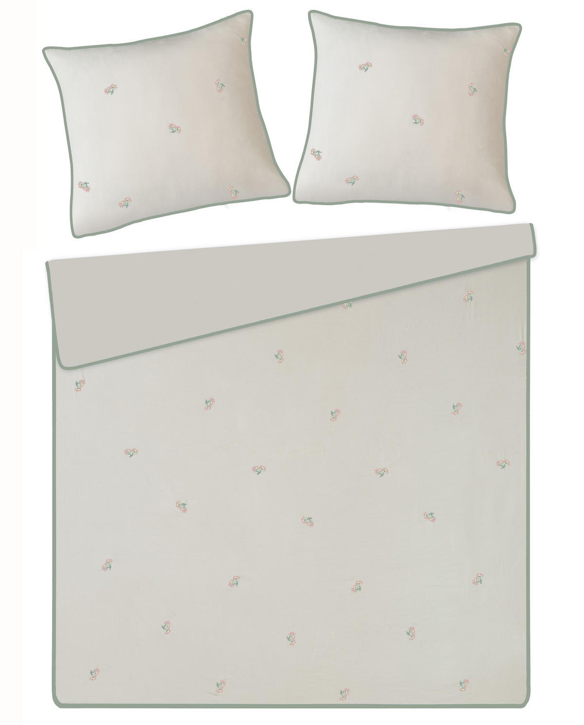 BETTWÄSCHE Frescot - Beige, Textil (200/220cm) - home&you