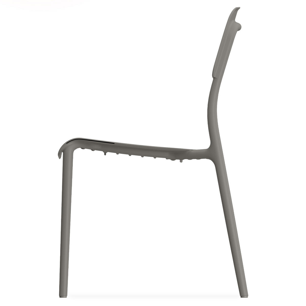 GARTENMÖBEL-SET GALIO, 5-tlg - Graubraun, Kunststoff - KONSIMO®