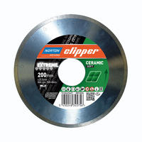 DIAMANTTRENNSCHEIBE Extreme Ceramic Soft Ø 200 x 25,4 70184603234 - Multicolor, Metall (23/21/1cm) - Norton Clipper
