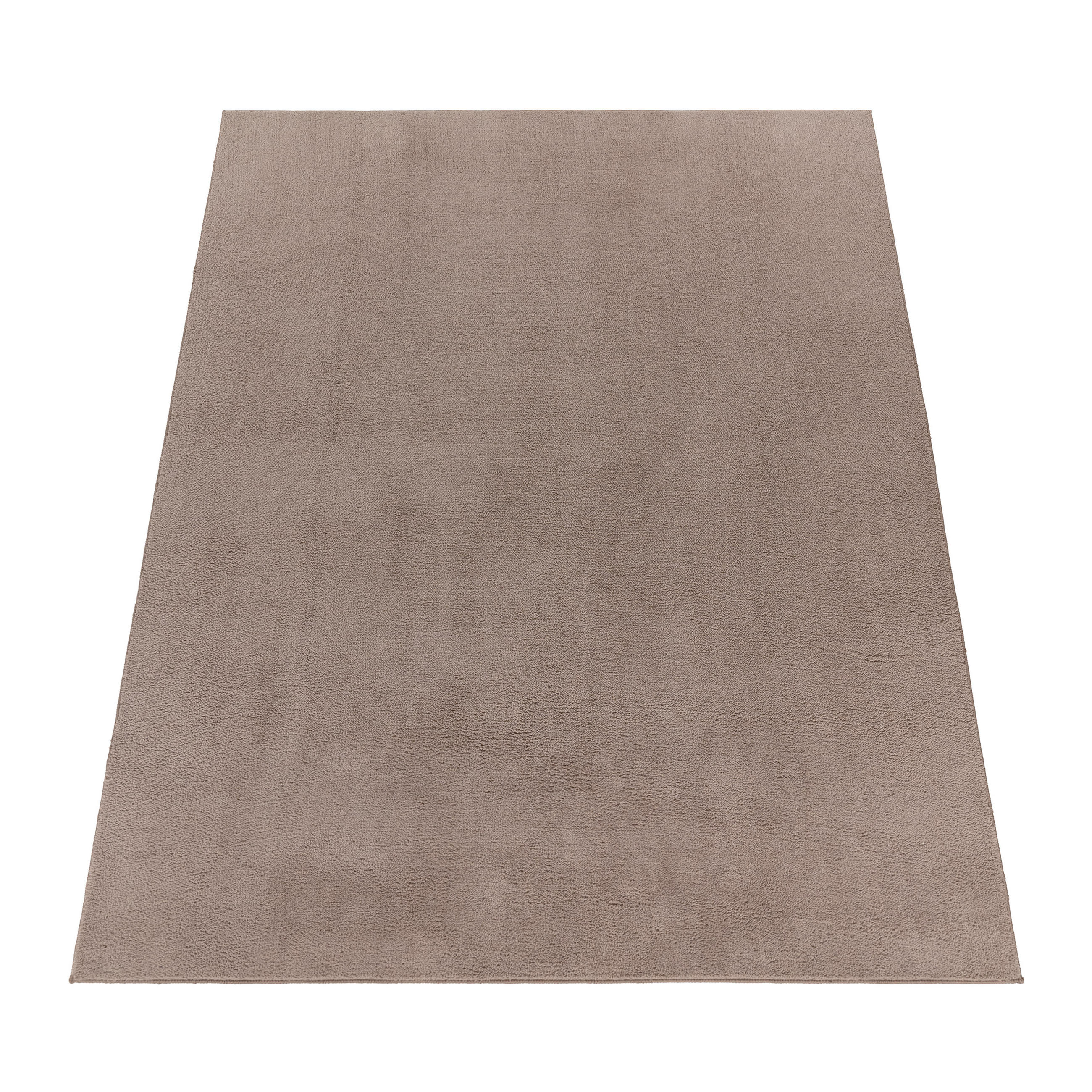 KURZFLORTEPPICH 200/200 cm Cadiz 630 - Taupe, Textil (200/200cm) - Paco Home