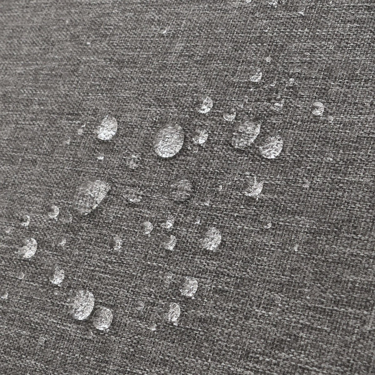 GARTENSTUHL 2er-Set aus Aluminium HxBxT 84x59x63cm Sitzhöhe 46cm Olefin (200 g/m²) Seilgeflecht Rope Hellgrau Kissen Dunkelgrau - Hellgrau, Metall (59/84/63cm) - PROREGAL