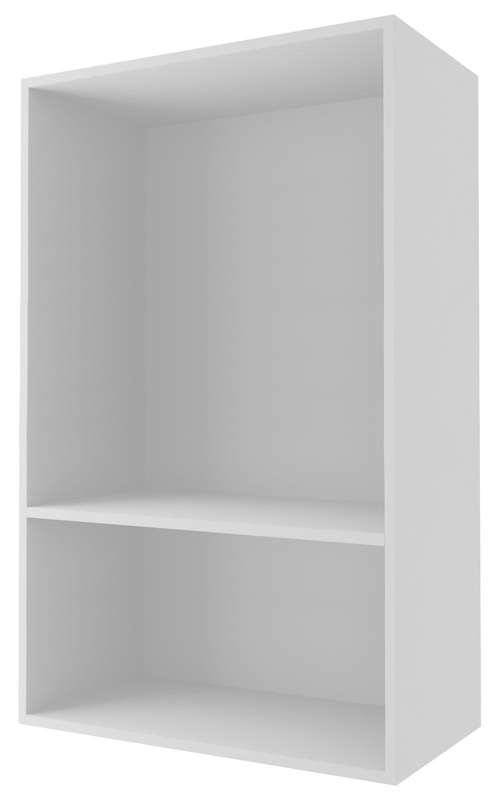 MIKROWELLENUMBAUSCHRANK Essen W4MK/60 Graphit Hochglanz / Weiß Matt 60 / 32,5 / 96cm - Graphitfarben/Weiß, Holz/Holzwerkstoff (60/96/32.5cm) - Feldmann-Wohnen