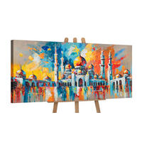 GEMÄLDE Harmonie auf Keilrahmen 115x50 cm - Multicolor, Holz (115/50cm) - YS-art gallery