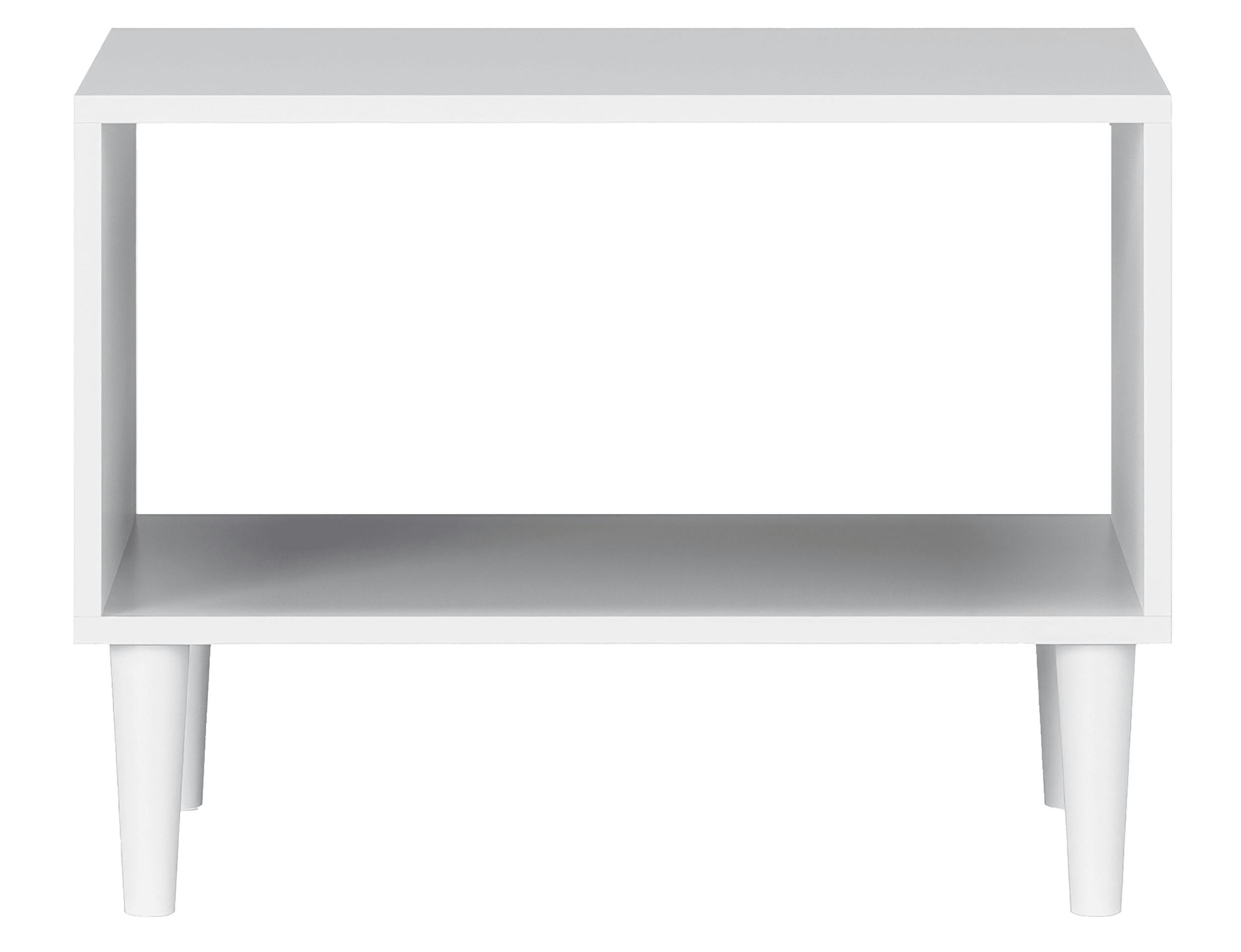 COUCHTISCH - Wohnzimmertisch Aries 60 - Weiß - Weiß, Holzwerkstoff (60/60/45cm) - Möblo